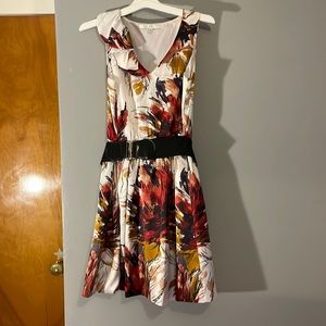 Lauren Conrad dress with belt. Size 8